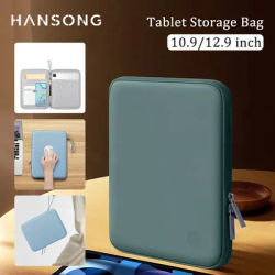Tablet Sleeve Bag 10.9-12.9 inch Handbag Case For iPad Pro Samsung Xiaomi Lenovo Sleeve Bag Cover Shockproof Pouch Multi Pockets