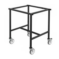 Doregrill AC 1 STEAMBOX 33 5/8" x 22" Mobile Rotisserie Stand for STEAMBOX, Black