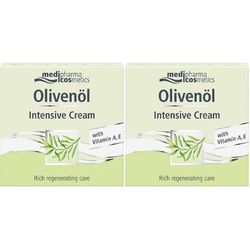 Medipharma Cosmetics Olivenöl Intensive Cream Set da 2 2x50 ml Crema