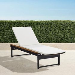 Set of 2 Canyon Chaise Cushions - Standard, Rain Sailcloth Seagull - Frontgate