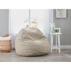 Indoor/Outdoor Bean Bag Chair by BrylaneHome in Taupe