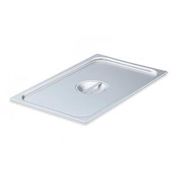 Vollrath 75180 Eighth-Size Steam Pan Cover, Stainless, Silver