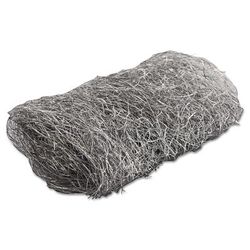 Global Material GMT 117007 Industrial-Quality Steel Wool Hand Pad, 4 Extra Coarse, 16/Pack, 192/Carton - 12 Sleeves of 16