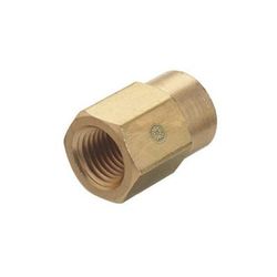 Western Enterprises Pipe Thread Reducer Couplings, Connector, Brass, 1/2 in (NPT); 1/4 in (NPT) (312-BF-8-4HP)