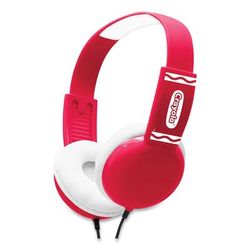 Crayola CHPM510R Cheer Wired Headphones, Red/White MIGCHPM510R
