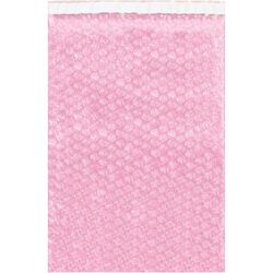 6 x 6 1/2" Anti-Static Bubble Pouches, Case Of 500 (BOB66AS)