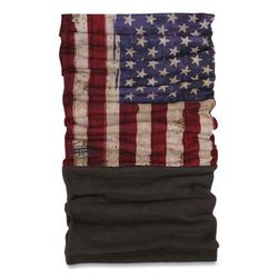 Ergodyne 42331 N-Ferno 6492 2-Piece Thermal Fleece + Poly Multi-Band, One Size Fits Most, American Flag, Ships in 1-3 Business Days EGO42331