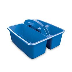 Deflecto 39505BLU Antimicrobial Creativty Storage Caddy, Blue DEF39505BLU