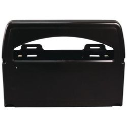 Impact Products 1122CT Toilet Seat Cover Dispenser, 16.4 x 3.05 x 11.9, Black, 2/Carton - Case of 2 IMP1122CT