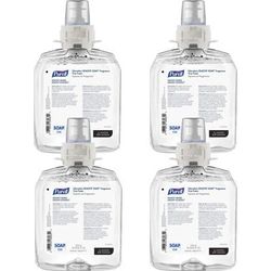 Purell 511204 CS4 Dispenser FrFree Foam Healthy Soap, 42.3 fl oz (1250 mL), Dirt Remover, Kill Germs, Hand, School, Fragrance-free, Dye-free, 4/Carton