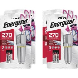 Eveready EPMHH32ECT Vision HD Flashlight, AA, Metal, Alloy, Chrome - Case of 4 EVEEPMHH32ECT