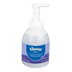 Kleenex 45826EA Reveal Ultra Moisturizing Foam Hand Sanitizer, 18 oz Bottle, Fragrance-Free