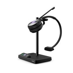 Yealink Wh62 Mono Uc On-Ear Wireless Headset, Black