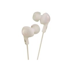 Jvc Gummy Plus In-Ear Headphones, White