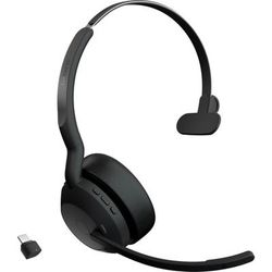 Jabra Evolve2 55 Headset - Mono - Wireless - Bluetooth - 98.4 Ft - 20 Hz - 20 Khz - On-Ear - Monaural - Supra-Aural