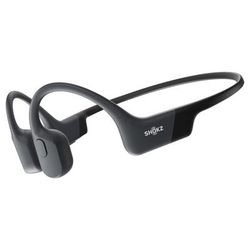 Shokz Openrun Bone-Conduction Open-Ear Sport Headphones With Microphones, Black