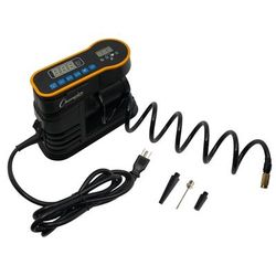 Champion Sports Smart Digital Inflator, 9"h X 6"w X 4"d, Black/orange