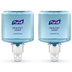 Purell Brand Gentle And Free Healthy Soap Foam Es4 Refill, Fragrance Free, 40.6 Oz, Pack Of 2
