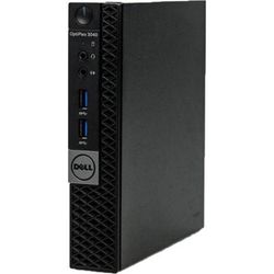 Dell Optiplex 3040 Micro Refurbished Desktop, Intel Core I5, 16Gb Memory, 512Gb Solid State Drive, Windows 10, Rf610583