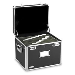 Vaultz Locking Letter/legal File Chest, 12 3/8"h X 17 5/8"w X 14"d, Black