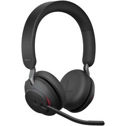 Jabra Evolve2 65 Headset - Stereo - Usb Type C - Wireless - Bluetooth - Over-The-Head - Binaural - Supra-Aural - Black