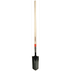 Trenching/ditching Shovel, 11-1/2 In L X 5 In W Open-Back/reversed Step Blade, 48 In L White Ash Handle
