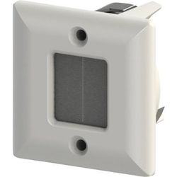 Datacomm 1 3/4" Hole Saw Plate, White - White - Metal