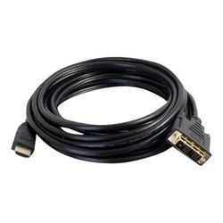C2G 5M (16 Ft) Hdmi To Dvi Cable - Hdmi To Dvi-D Adapter Cable - 1080P - M/m - 16.40 Ft Dvi/hdmi Video Cable For Audio/video Device - First End: 1 X Hdmi (Type A) Male Digital Audio/video