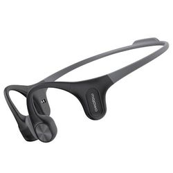 Mojawa Run Air/mojo 2 Bluetooth Bone-Conduction Waterproof Open-Ear Headphones With Microphone, Black