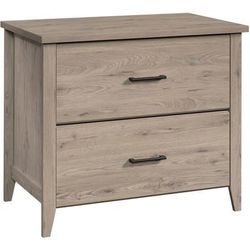 Sauder Summit Station 34"w X 21"d Lateral 2-Drawer File Cabinet, Laurel Oak