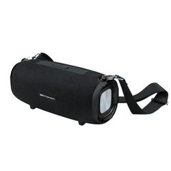 Emerson Eas-3000 20W Portable Bluetooth Speaker With Carrying Strap, Black