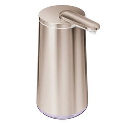 Simplehuman Foam Sensor Pump, 6-3/4"h X 3-1/8"w X 4-3/4"d, Rose Gold