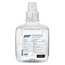 Purell Food Processing Healthy Soap Foaming Handwash Refills, Unscented, 40.5 Oz, Pack Of 2 Refill Bottles
