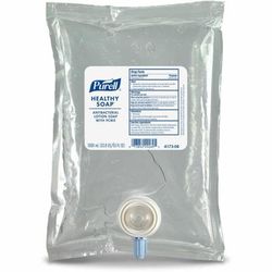 Gojo Purell Healthy Soap Pcxm Antibacterial Lotion Soap - 1.06 Quart - Kill Germs - Hand, Skin - Antibacterial - Clear - Refillable, Triclosan-Free