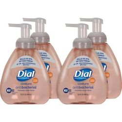 Dial Complete Antibacterial Foaming Hand Wash - Original Scentfor - 15.2 Fl Oz (449.5 Ml) - Pump Bottle Dispenser - Kill Germs - Hand - Yes - Pink