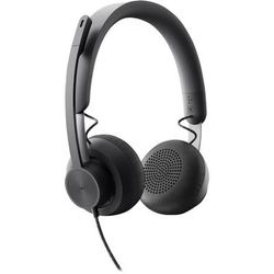 Logitech Zone Headset - Stereo - Usb Type C - Wired - 32 Ohm - 20 Hz - 16 Khz - Over-The-Head - Binaural - Circumaural - 6.23 Ft Cable