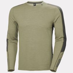 Helly Hansen Men's LIFA® Merino Lightweight Crew 2-in-1 Base Layer Green S