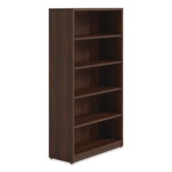 Alera Alera Seville Bookcase, Five-Shelf, 36" x 14" x 65", Mahogany (ALESVBC6536MY)