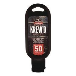 ergodyne Krewd 6352 SPF 50 Sunscreen Lotion, 1.5 oz Bottle, Includes 12 Bottles (EGO16632)