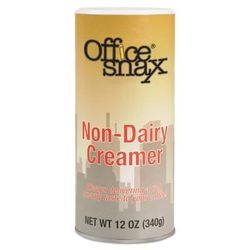 Ragold/Office Snax, Inc. 00020 Reclosable Canister of Powder Non-Dairy Creamer, 12oz