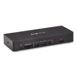 Tripp Lite by Eaton Triple Display USB-C Dock, Displayport/HDMI/RJ45/USB/VGA, Black (TRPU442ABDOCK9)