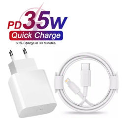 Câble de chargeur rapide PD 35w pour iPhone 13 Pro 14 Plus 11 12 mini X XR XS Max 8 Plus câble de données USB C PD de charge rapide 1m 1.5m 2m