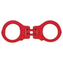 Peerless Handcuff 850 - Hinged Cuff - Red 4703R