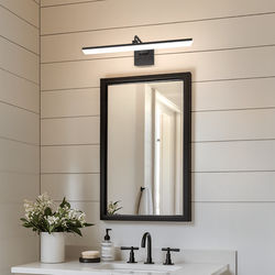 Zena | Bathroom Light | Matte Black / Cool White (6000k) | Indoor Lighting | MOD LIGHTING