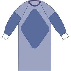 Medline Aurora Fabric-Reinforced Gown with Raglan Sleeves, Sterile, Size 2XL, 28/CS (DYNJP2806)