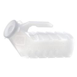 Medline Male Urinal with Lid, 12/CS (DYND80234)