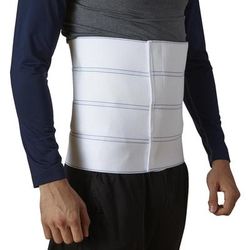 Medline Four-Panel Standard Abdominal Binder, Size 3XL, 12" H, 1 EA (ORT213003XL)