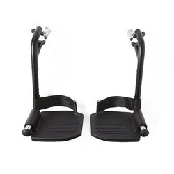 Medline Steel Swing-Away Footrest Assembly for Wheelchairs, 1/CS (WCA806965HCB)
