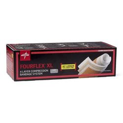 Medline Fourflex XL 4-Layer Compression System, Size XL, 8/CS (MSC4400XL)