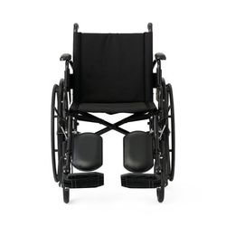 Medline Guardian K4 16" Wide Wheelchair with Desk-Length Arms and Elevating Footrests, 1 EA (K4166N24E)